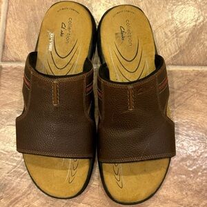 Clarks Men\'s Keating Sandals size 14 NWT Brown Genuine Leather Clarks | Shoes | Clarks Mens Keating Sandals Size 4 Nwt  main image 4